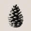 Pinecone Silhouette Print-1721255813-1721255832-1721255834