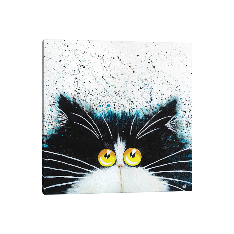 "Otis" par Kim Haskins, reproduction d’art, Pas de tapis, H 26 po x l 26 po x P 1,5 po, Toile tendue