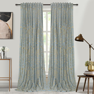 Kanab Velvet Blackout Curtain Pair