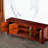 Chinese style painted old TV stand