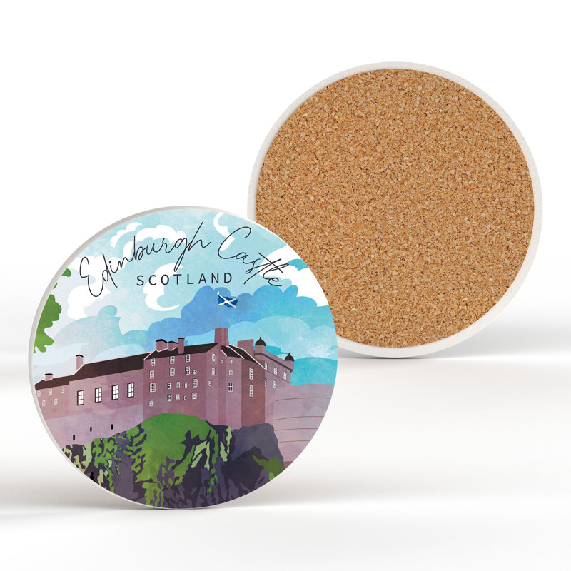 Ceramic Round 1 Piece Coaster