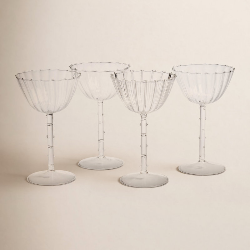 Chaumont Coupe Glasses, Set of 4