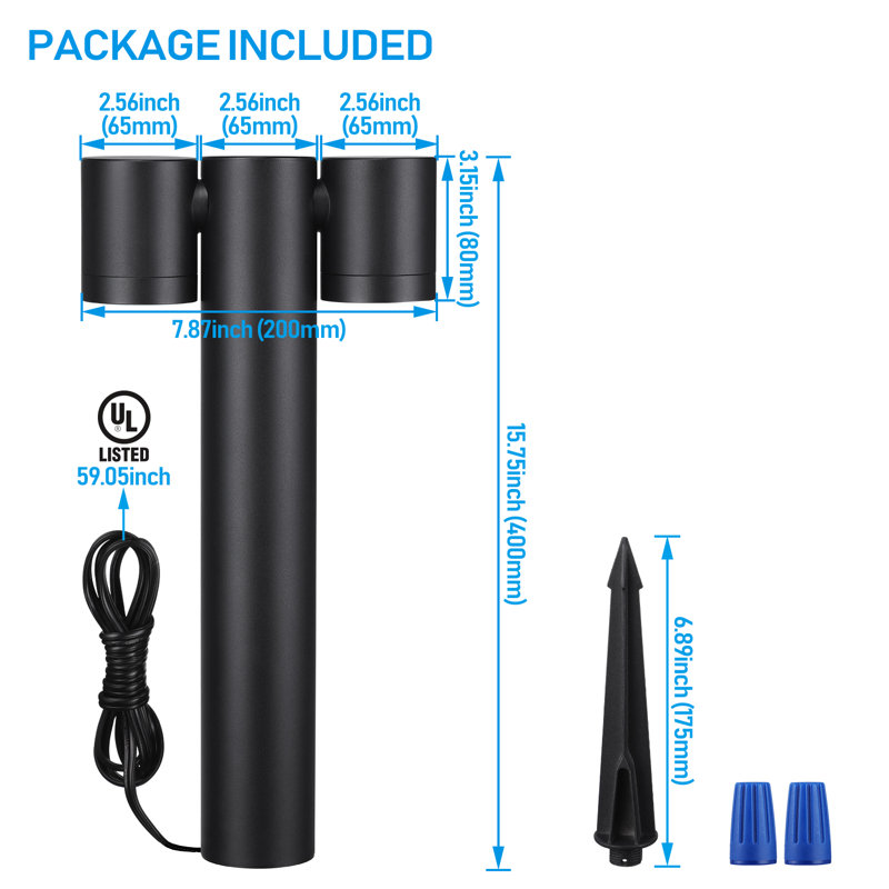 Led Smart Low Voltage Pathway Landscape Lights, App Control, 12V-24V Ac/Dc 800Lm, 2700K-5000K&Rgb