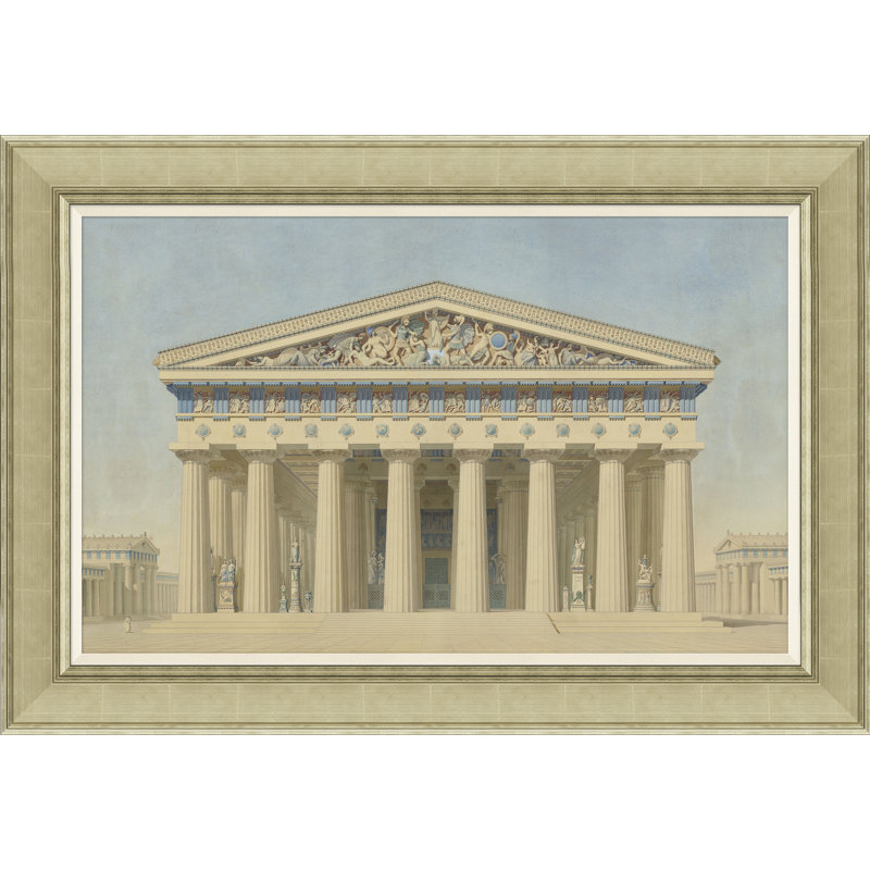 Temple Tat Selinunte Print by Hittorf