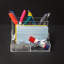 Organisateur de bureau en acrylique transparent
