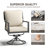 Merlene Swivel Rocker Outdoor Patio Dining Armchair (Set Of 2)