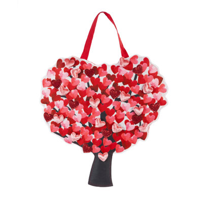 Décoration de porte love tree