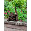 Bear Glass Garden Statue