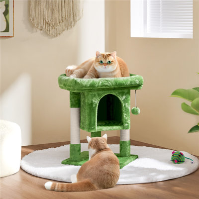Brympton 23.5″ Height Two-Level Cat Tree with Condo