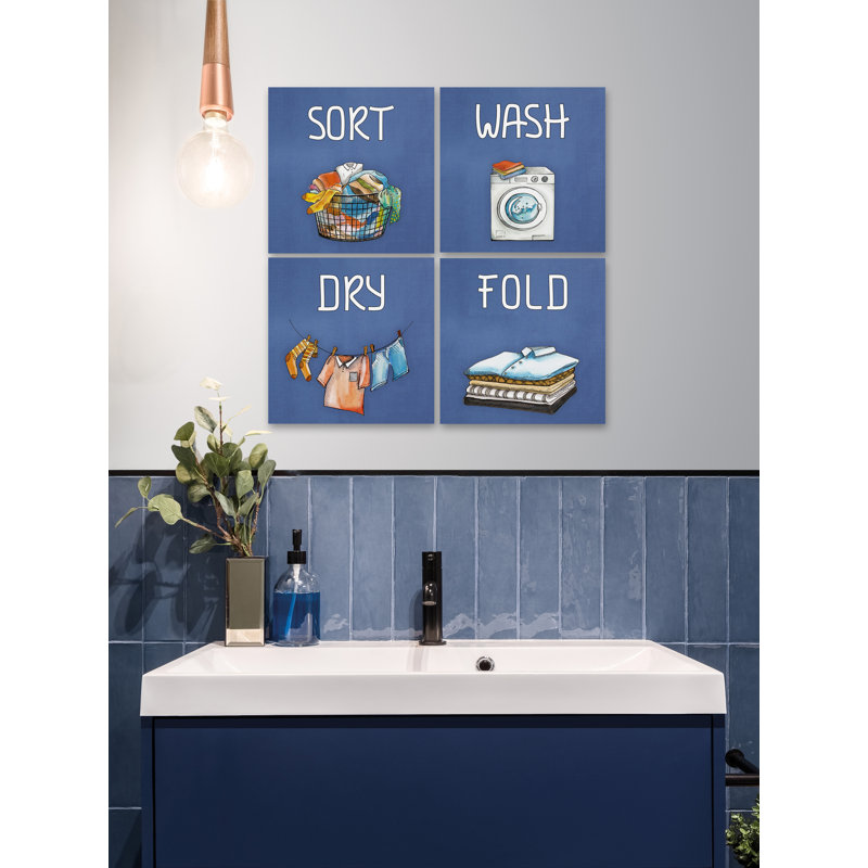 Tri, lavage, séchage et pliage, H 24 po x l 24 po