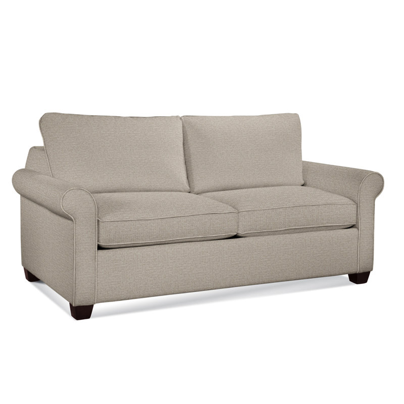 Park Lane Sofa, Beige Performance Fabric; 0851-73, Java Finish