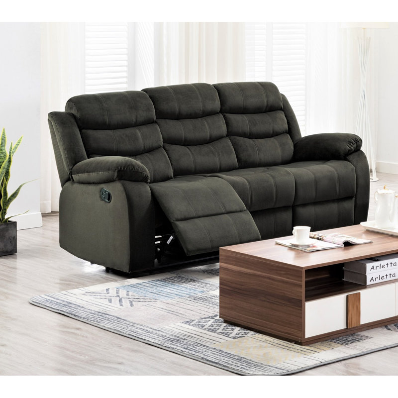 Ensemble de salon inclinable 2 pièces Januari, Sauge