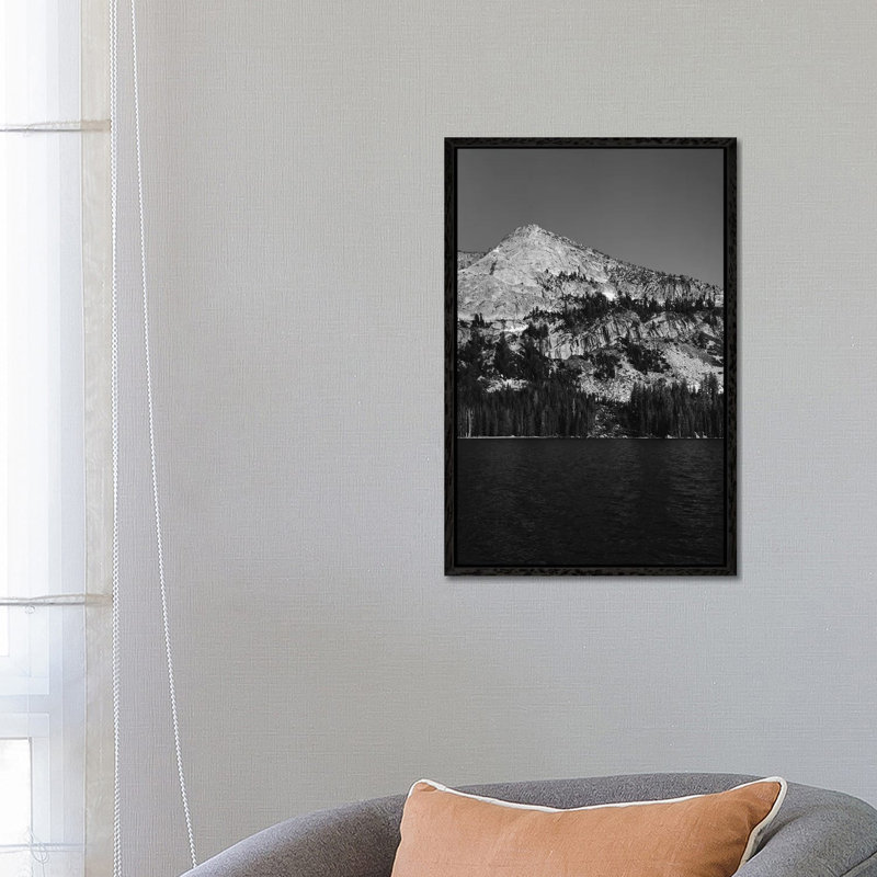 Tenaya Lake, Yosemite National Park by Bethany Young - Print on Canvas, 66.04cm H x 45.72cm W x 3.81cm D, Black Framed