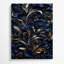 "Abstract Florals 2", art mural sur toile grise-1329472105
