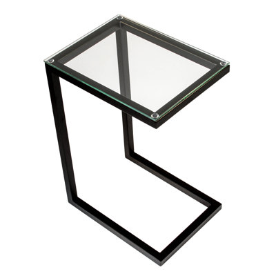 Stretford Glass Top End Table