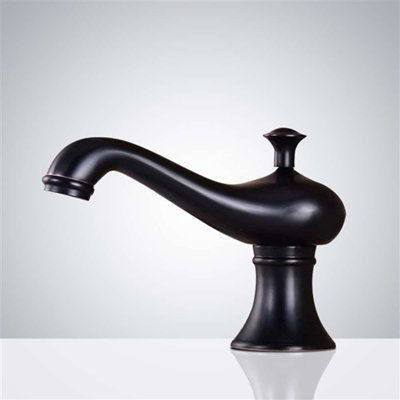 Robinet automatique commercial et distributeur de savon en bronze huilé