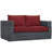 Modway Invite Outdoor Patio Sunbrella Loveseat-40082622