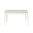 Modern Extendable Dining Table & Chairs Set (4 Pieces), White & Anthracite | Table: 50.8 x 29.5 x 31.5 inches (Open: 64.2 in) | 100% Melamine Coated Particle Board | Includes 2 Chairs & Bench with 100% Linen | Stylish & Functional for Dining Rooms