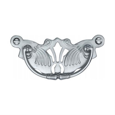 Heritage Brass Heritage Cabinet Pull Ornate Plate Design