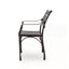 Ensemble de 2 chaises de jardin d'extérieur style campagne moderne