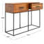 Console de 42,01 po