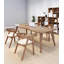 Bureau rectangulaire en bois massif Nordic-684311608