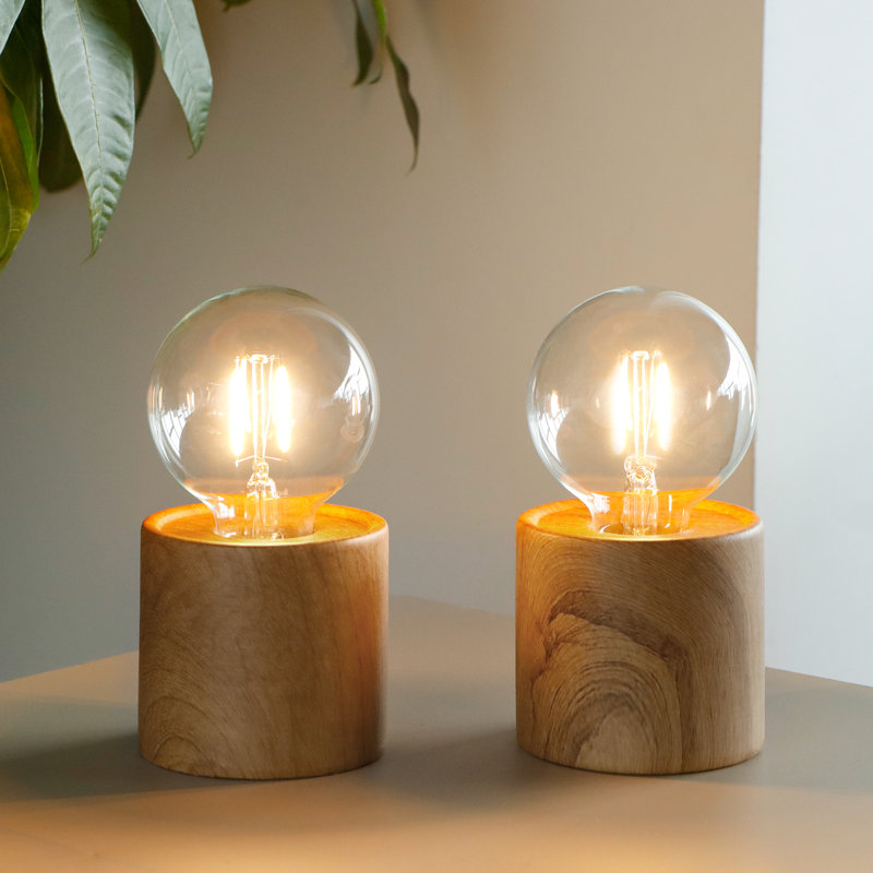 Ebern Designs Set of 2 Battery Powered Lamp
