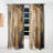 Nature Marble In Earth Tonesth Brown Color Stains - Modern Velvet Curtain - 1 panel-71702289