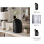 Grand vase noir avec anneau Rouen-1711169640