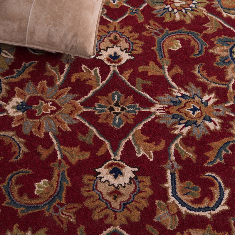 Alger Classic Hand Tufted Wool Oriental Rug, Rectangle 6' x 9'