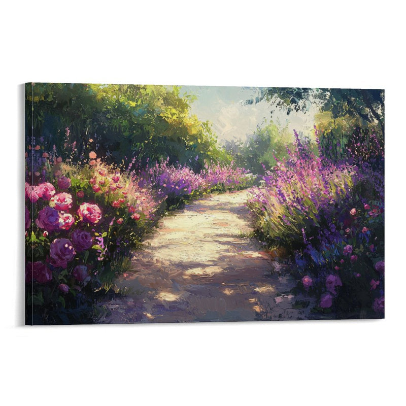 Toile encadrée 24 "x 36" avec cadre en bois, prête à être accrochée, 24 po x 36 po