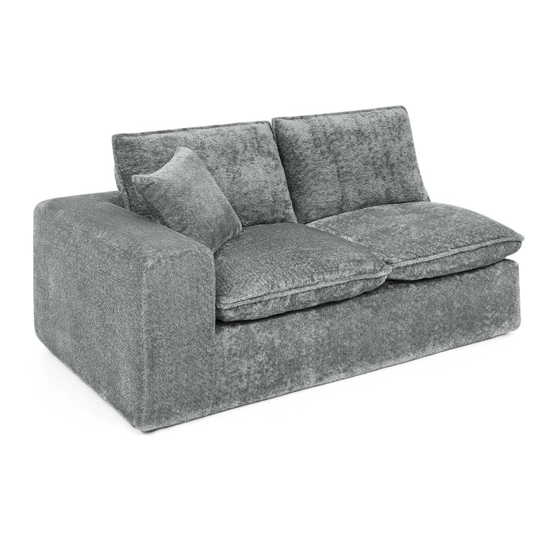 Comfy Cloud Couch avec coussin, Gris