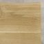 Izabella Oak Unfinished Solid Wood Dining Table-6405528