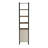 Redford 3- Tier 1 Door White Narrow Bookcase Etagere-1155588920