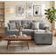 Canapé modulaire avec lit escamotable Upholstery-129195114