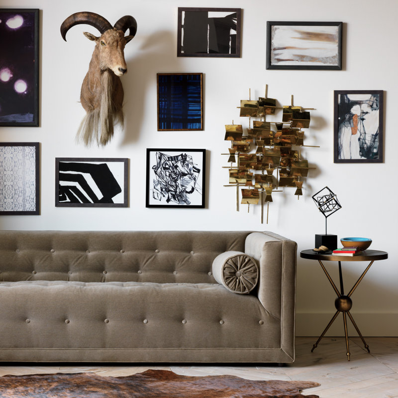 Folded Brass Wall Decor