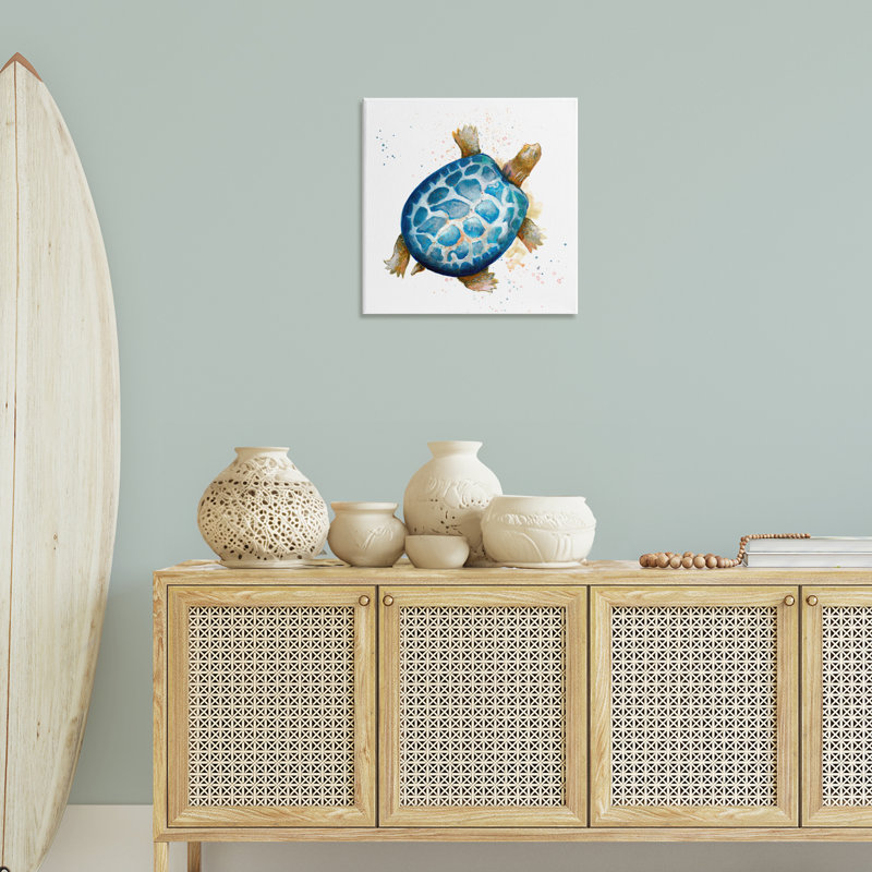 «Modern Speckled Turtle» par Patricia Pinto, H 24 po x l 24 po