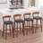 Nordic Solid Wood Bar Stool-1987505166