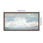 «Tranquil Coastline Expansive Sky» par Luna Mavis, reproduction d'art sur toile encadrée-1261431207