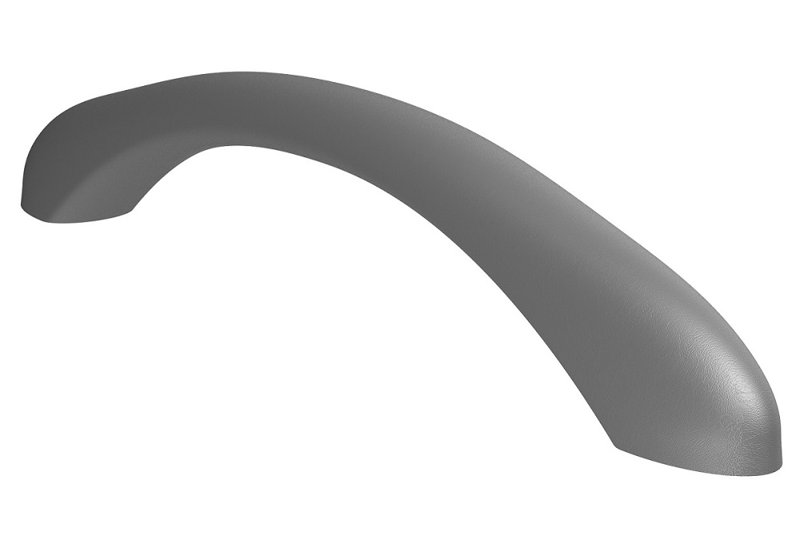 Standard Bathtub Handle - Silver, Silver