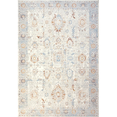Tapis oriental gris