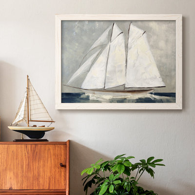 «Réglage de voile», reproduction sur toile