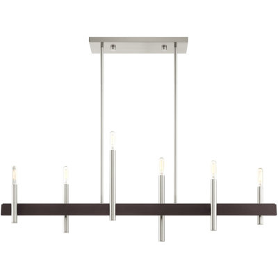 6 - Light Kitchen Island Chandelier