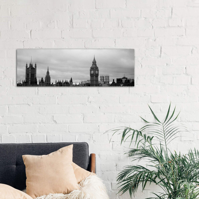 Gothic Architecture, City Of Westminster, London, England by Panoramic Images - No Frame Panoramic Print on Canvas