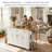 54" Kitchen Island Center with Drop Leaf-1420222008