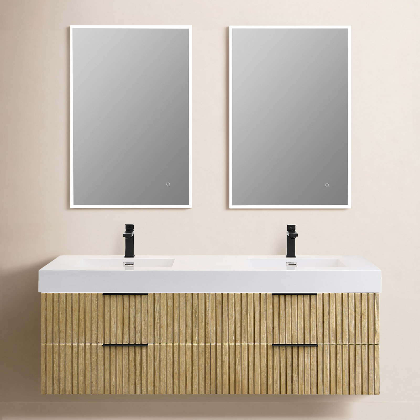 Livia 60" Double Bathroom Vanity