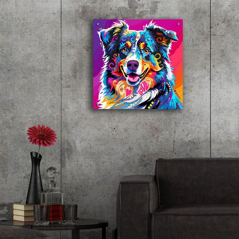 «Always Love» par Dean Russo, H 24 po x l 24 po x P 0,2 po