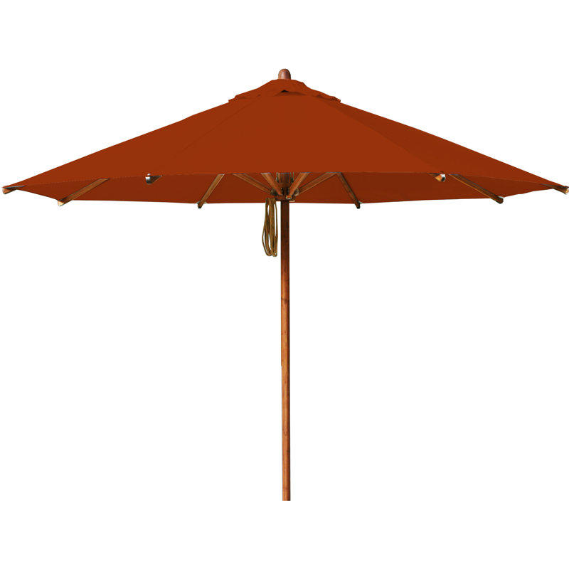 Levante Umbrella, Terracotta, Suncrylic, 138" W x 138" D
