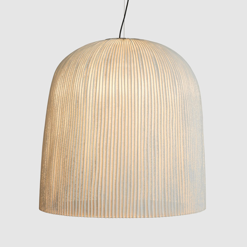 Onn Pendant, Yes, 26.4" H x 26" W x 26" D, White
