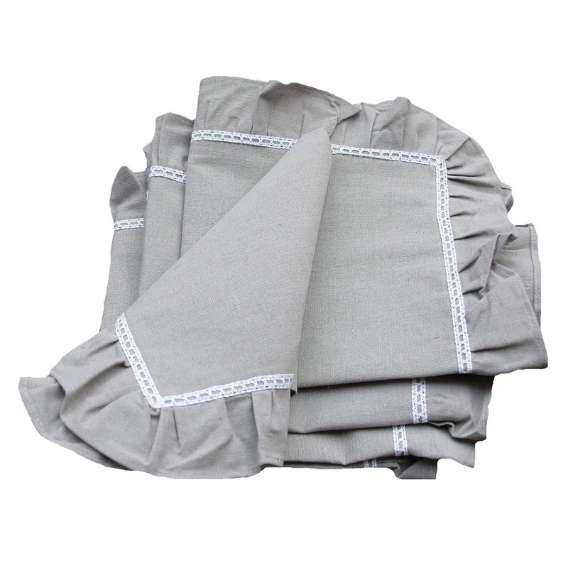 Weigel Polyester Abstract Square Napkin